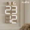 국산 플라이토 버터 인테리어 LED 세로형 벽시계